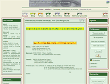 Tablet Screenshot of judoclubreignacais.com